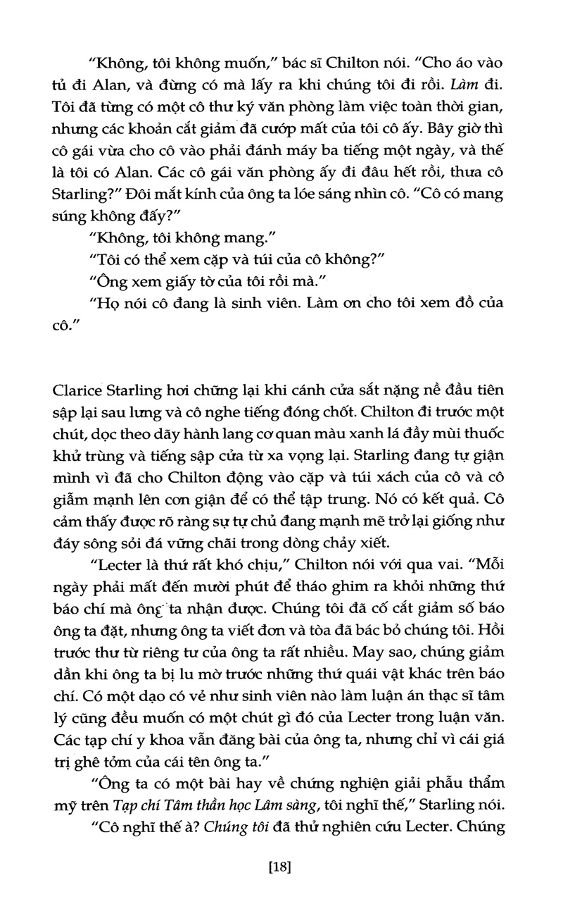 sự im lặng của bầy cừu (tái bản 2019)