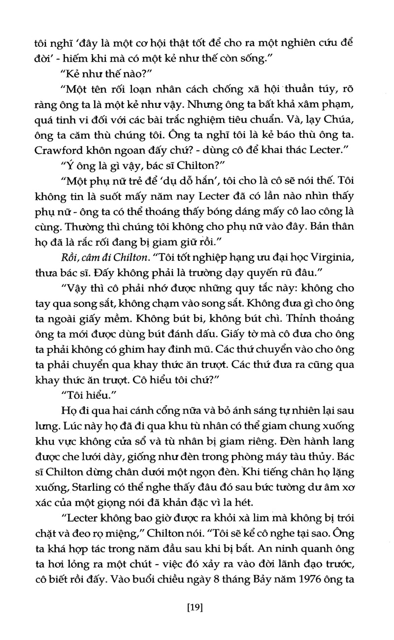 sự im lặng của bầy cừu (tái bản 2019)