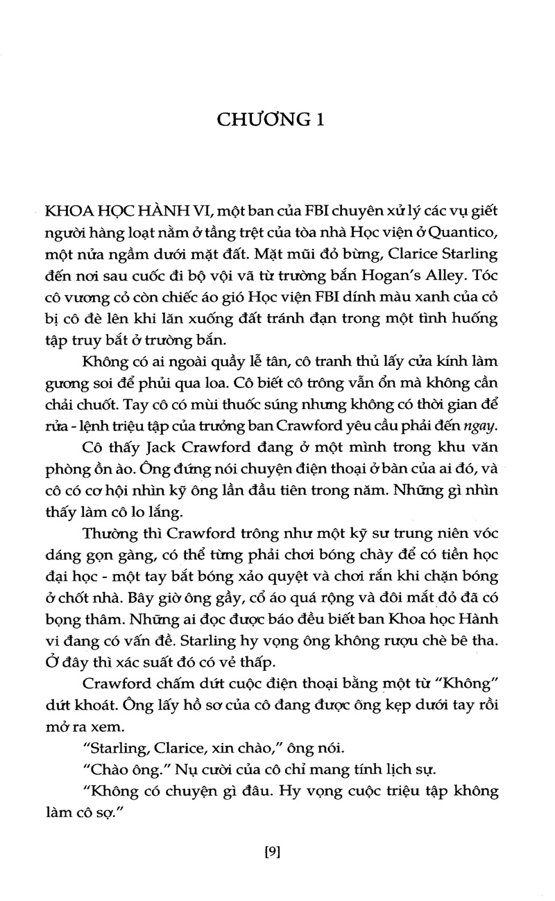 sự im lặng của bầy cừu (tái bản 2019)