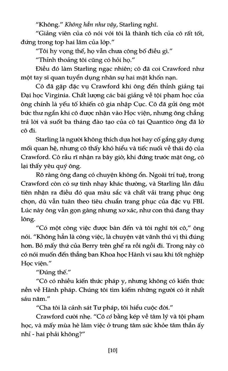 sự im lặng của bầy cừu (tái bản 2019)