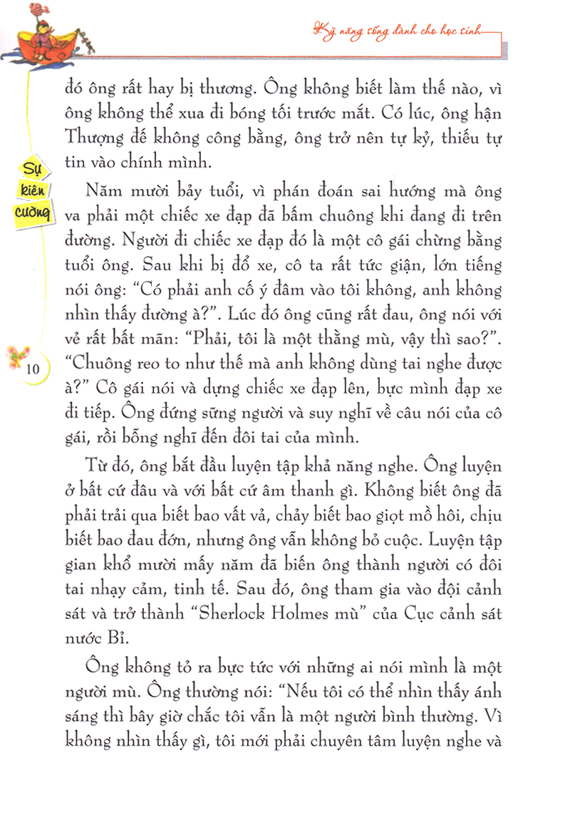 sự kiên cường - kỹ năng sống dành cho học sinh