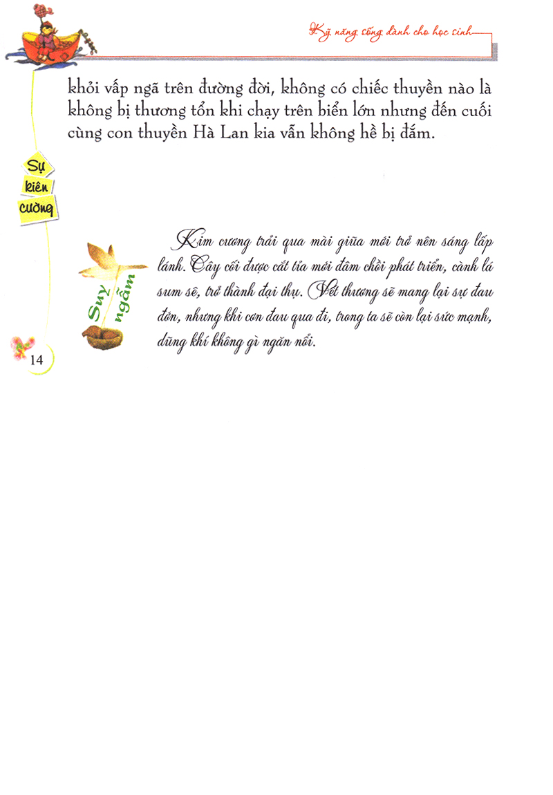 sự kiên cường - kỹ năng sống dành cho học sinh