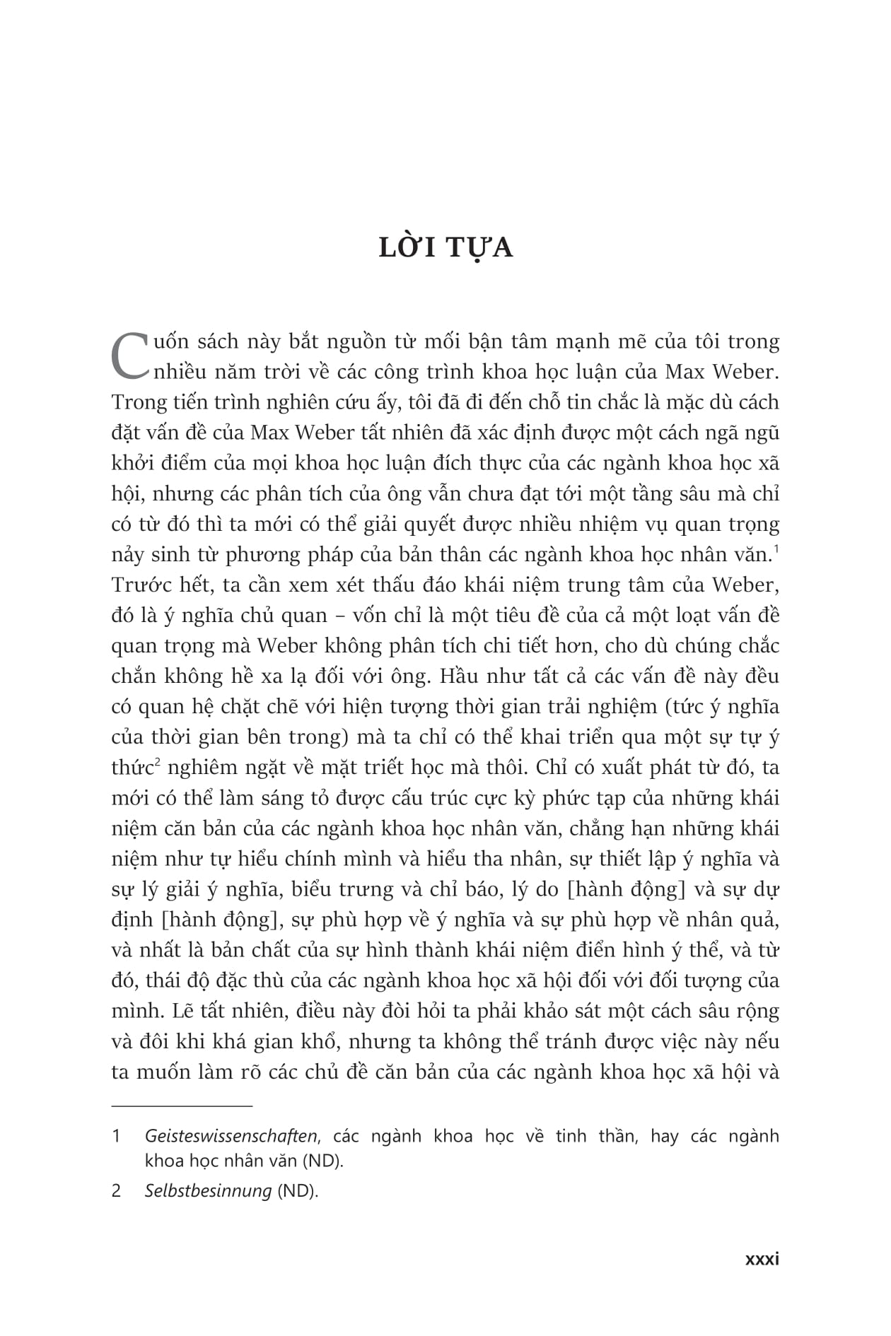 Su Kien Tao Y Nghia Cua The Gioi Xa Hoi - Der Sinnhafte Aufbau Der Sozialen Welt