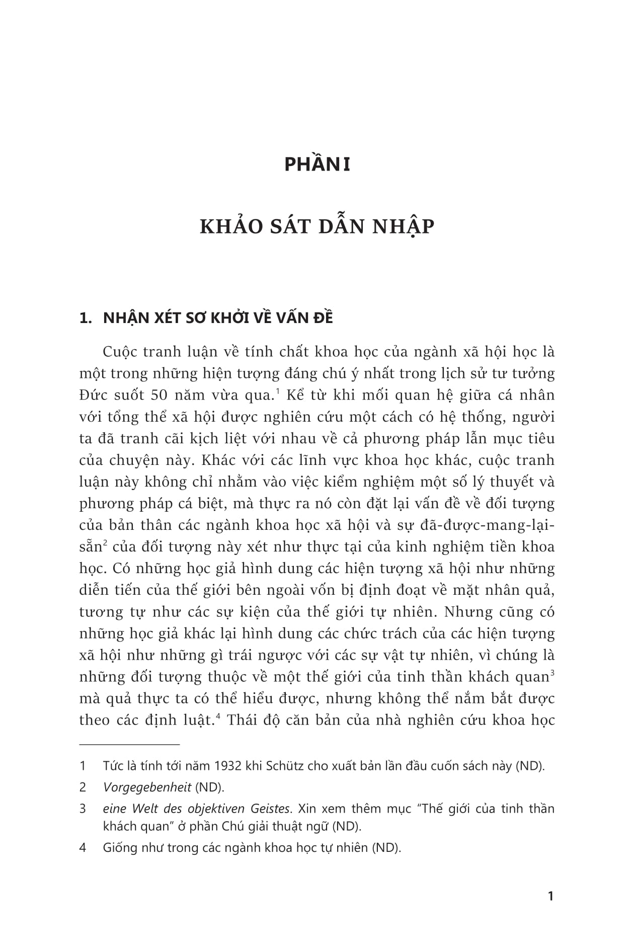 Su Kien Tao Y Nghia Cua The Gioi Xa Hoi - Der Sinnhafte Aufbau Der Sozialen Welt