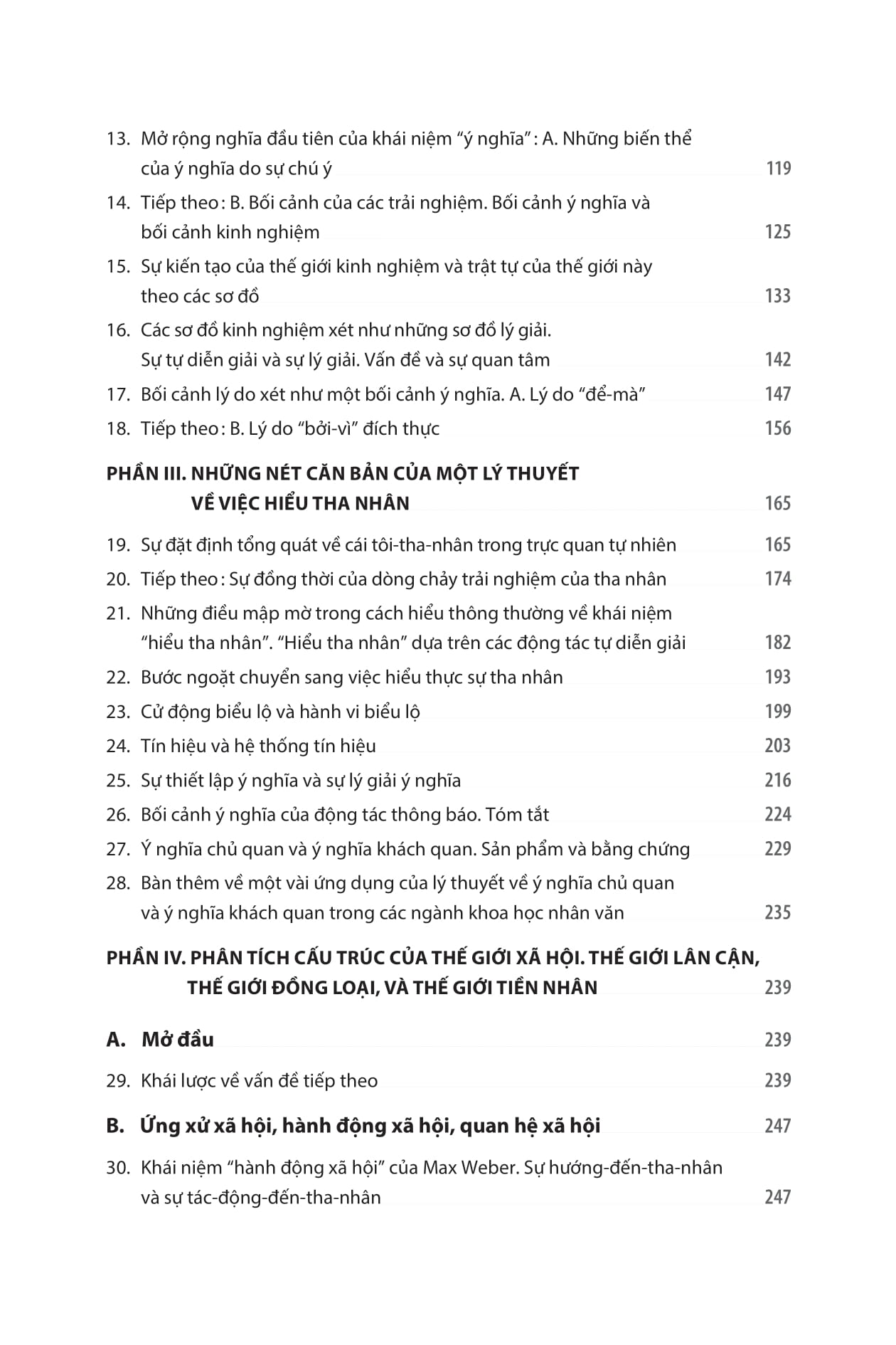 Su Kien Tao Y Nghia Cua The Gioi Xa Hoi - Der Sinnhafte Aufbau Der Sozialen Welt