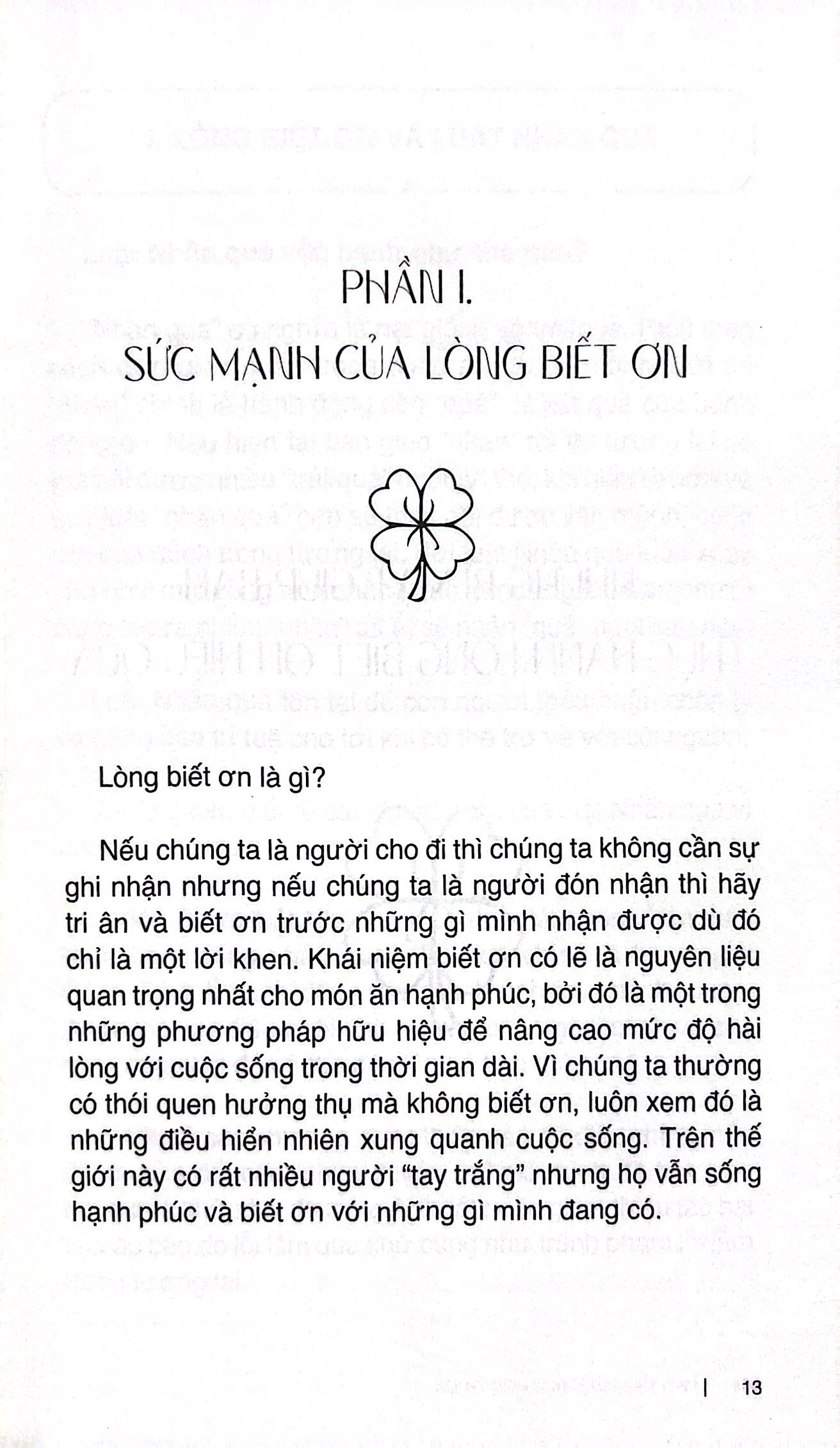 sự kỳ diệu của lòng biết ơn