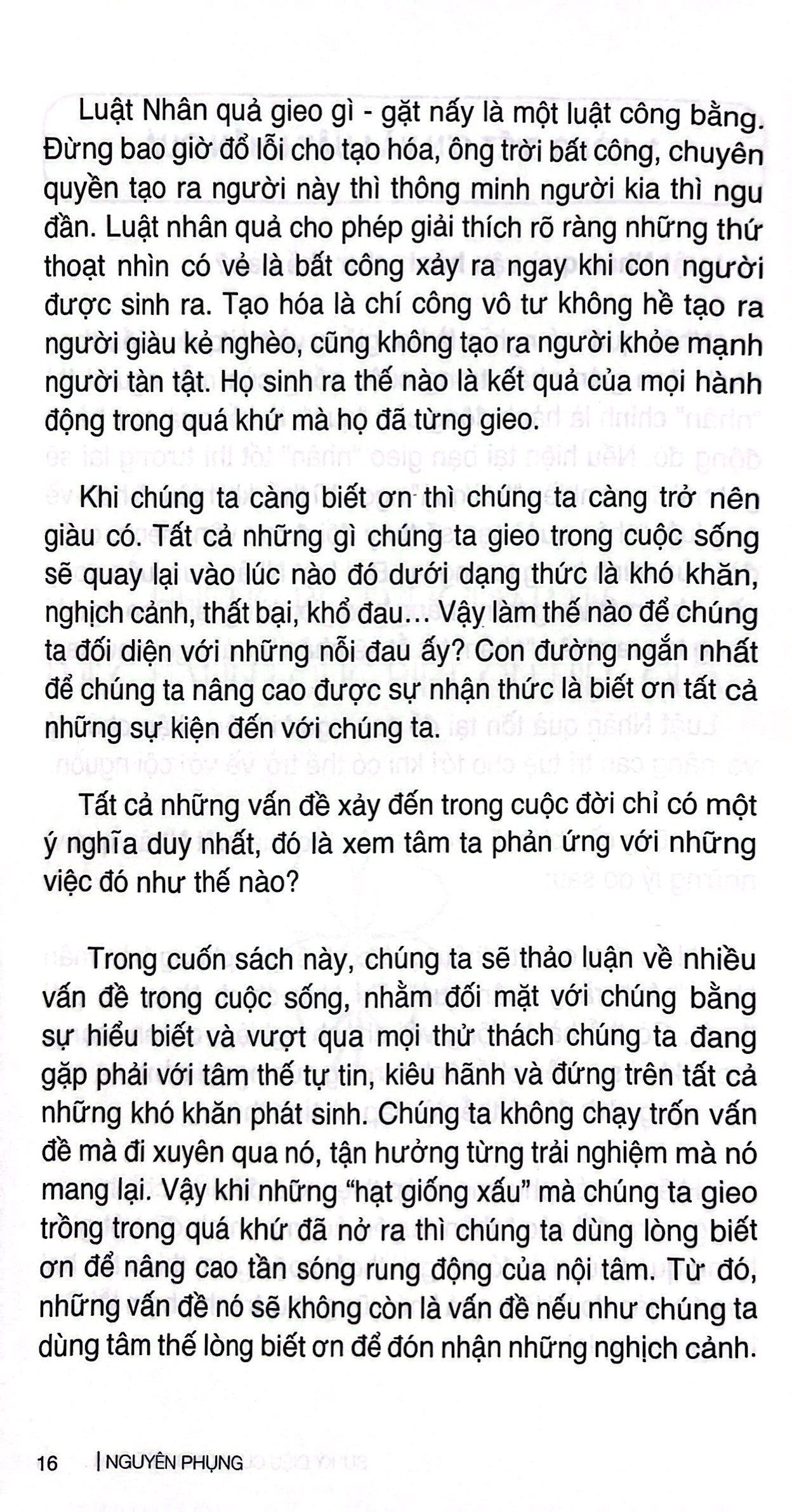 sự kỳ diệu của lòng biết ơn