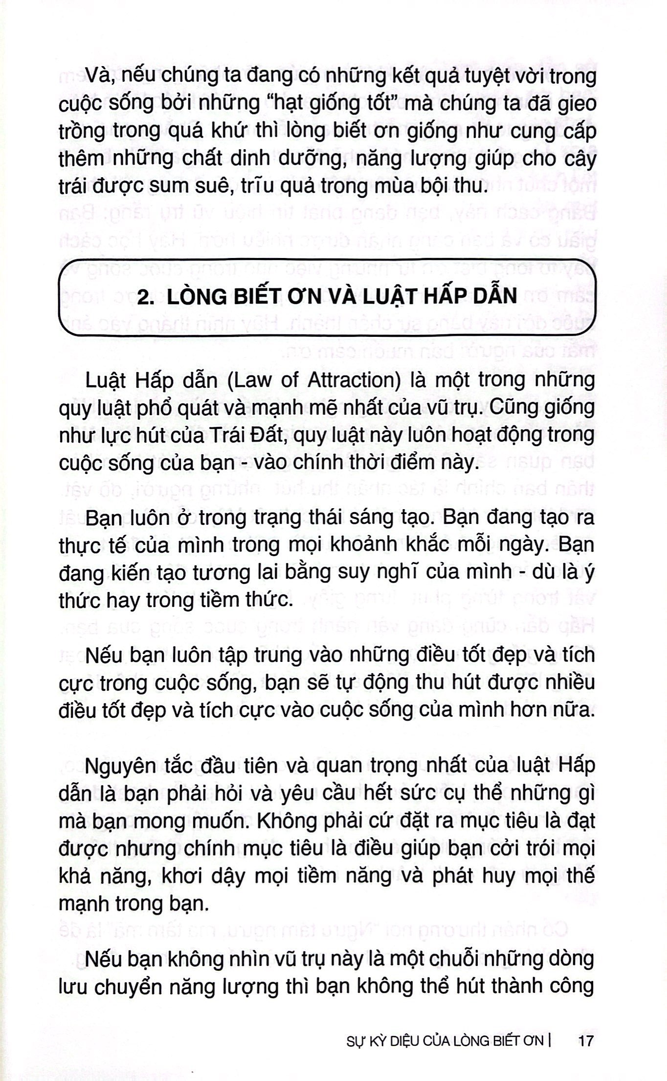 sự kỳ diệu của lòng biết ơn