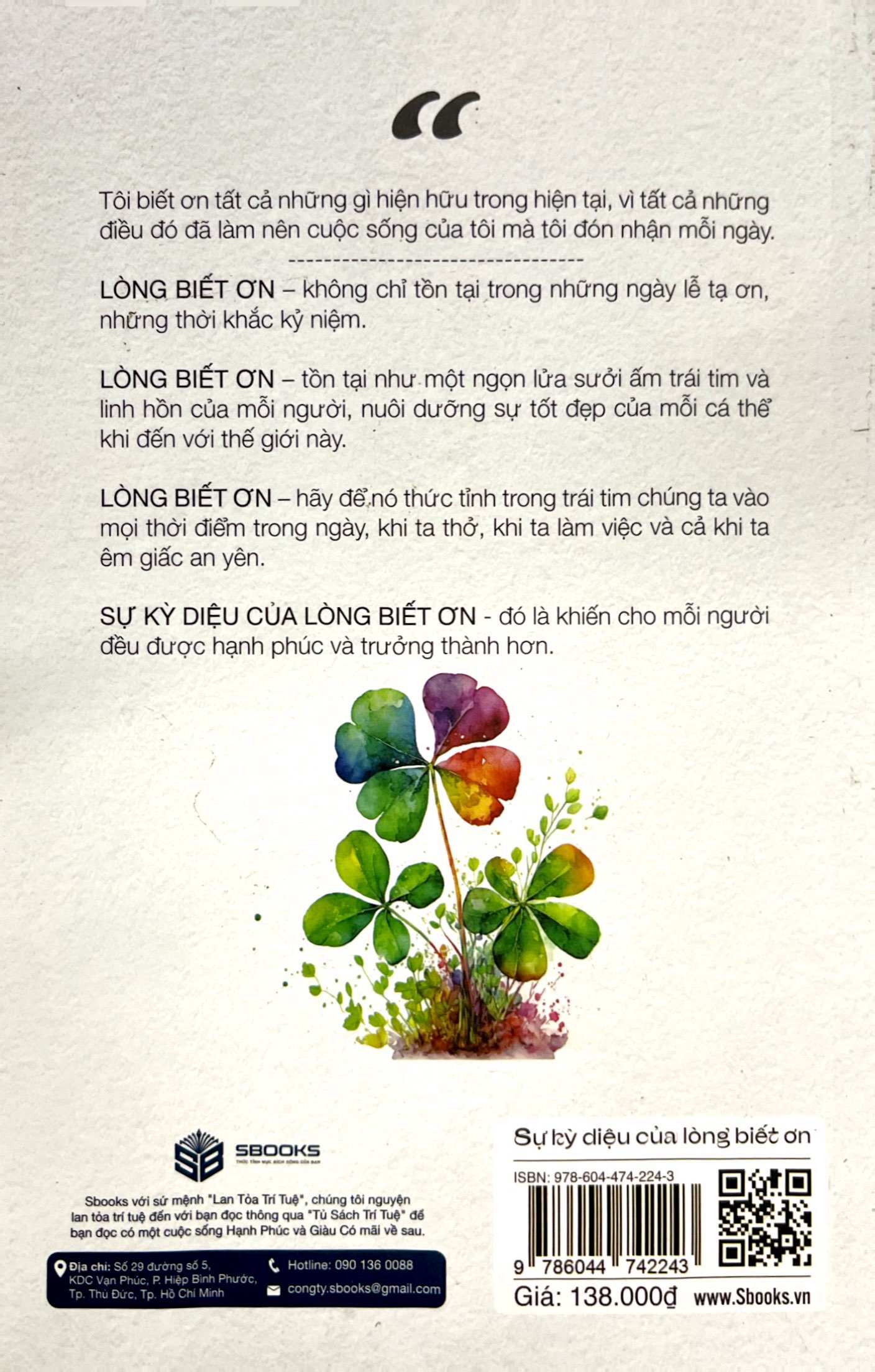 sự kỳ diệu của lòng biết ơn