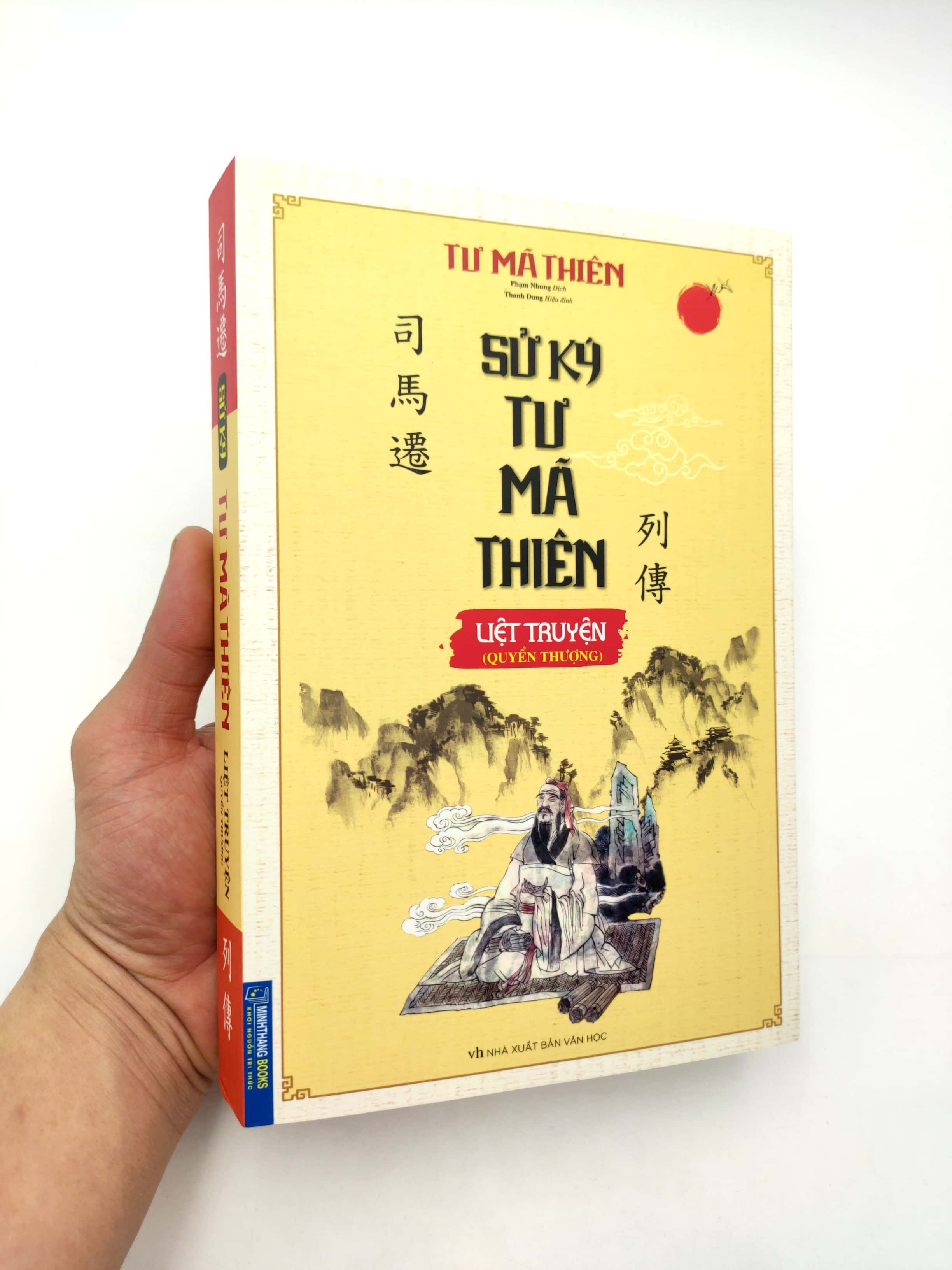 sử ký tư mã thiên - liệt truyện (quyển thượng)