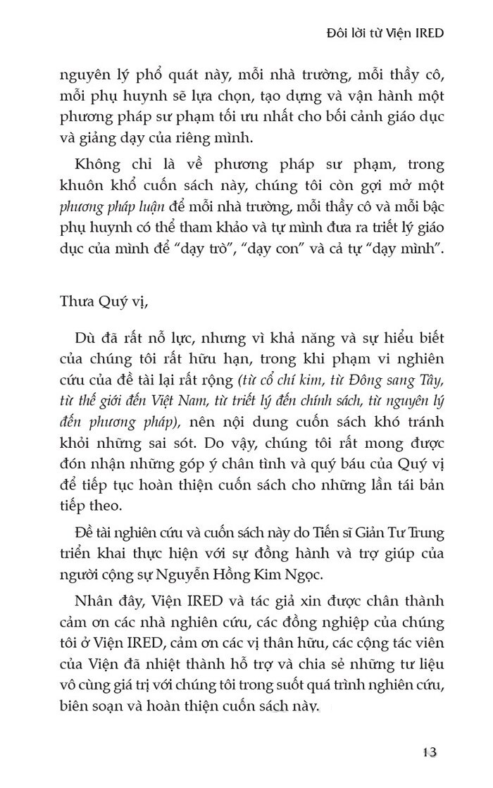sư phạm khai phóng - thế giới, việt nam và tôi - bìa cứng