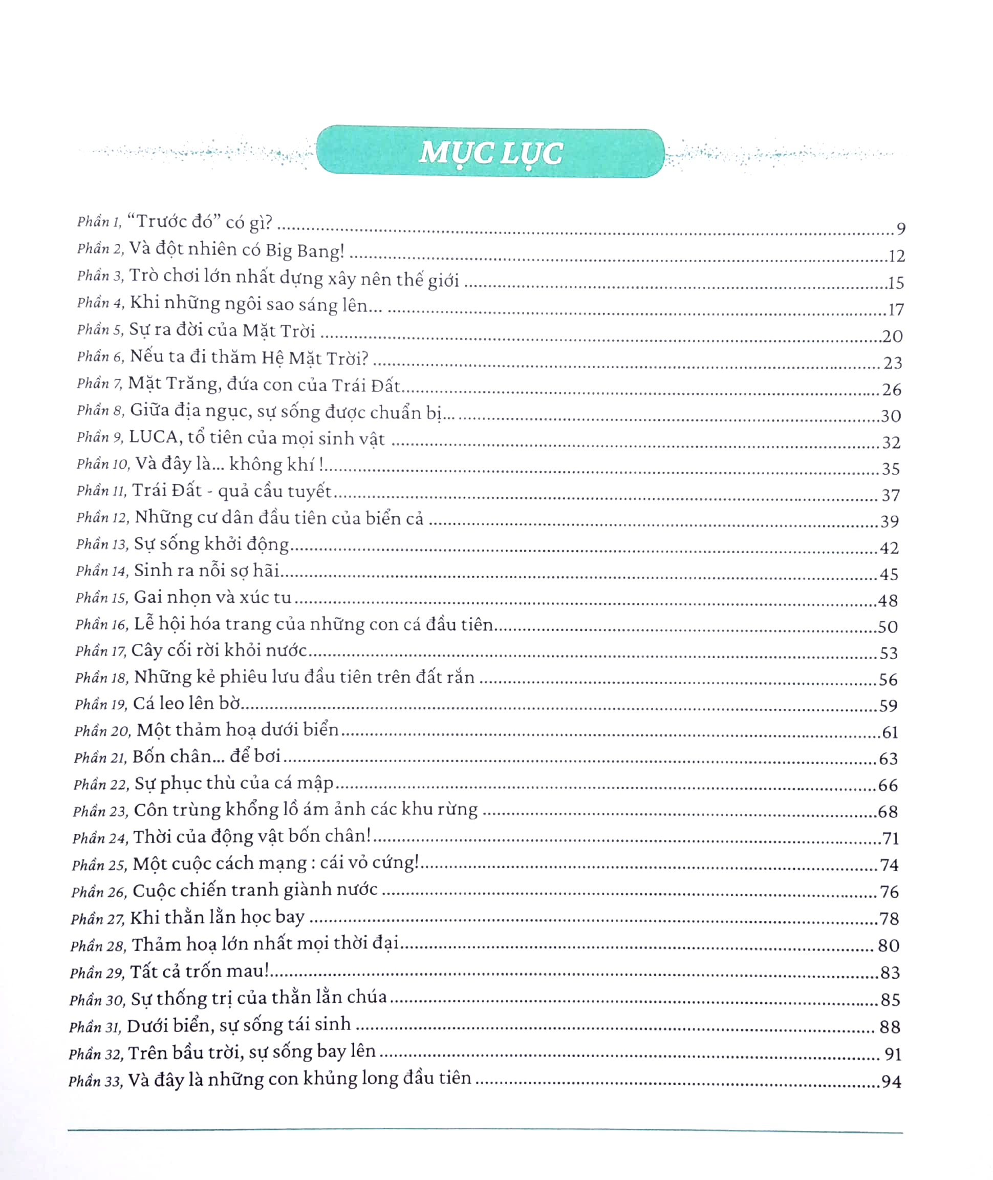 sự sinh thành thế giới - lịch sử hình thành vũ trụ, trái đất và muôn loài