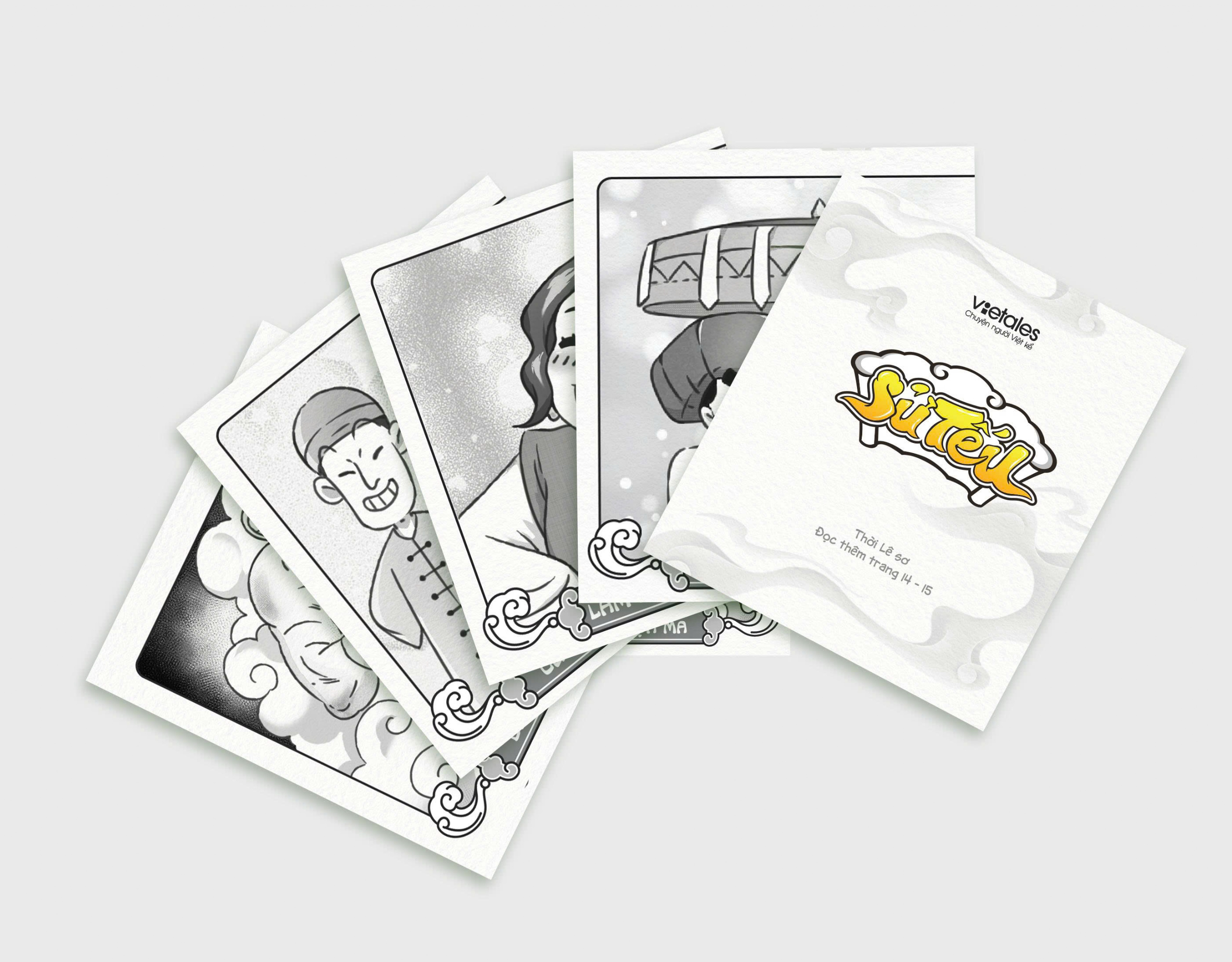 Su Teu - Tang Kem Bookmark + Boardgame Teu Truyen Ky