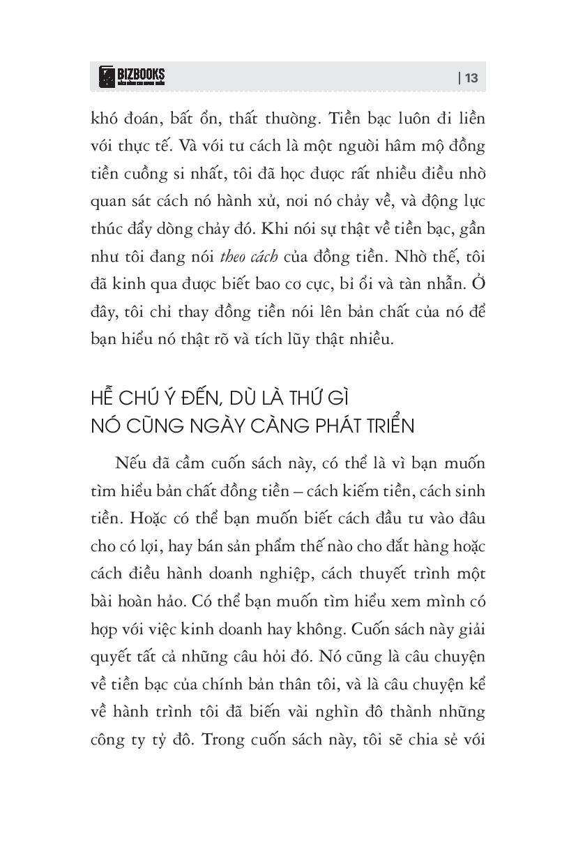 sự thật trần trụi về kinh doanh, cuộc sống và tiền bạc