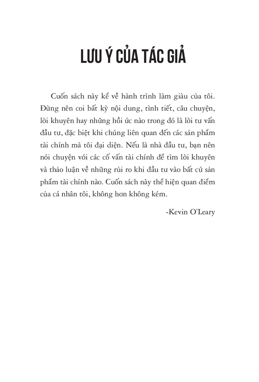 sự thật trần trụi về kinh doanh, cuộc sống và tiền bạc