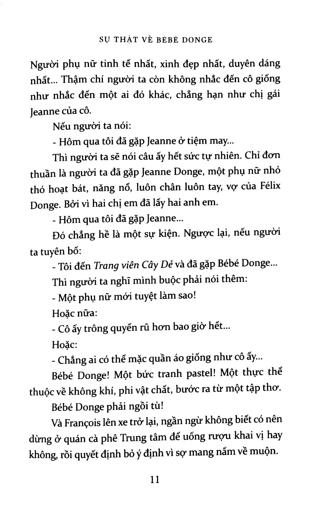 sự thật về bebe donge