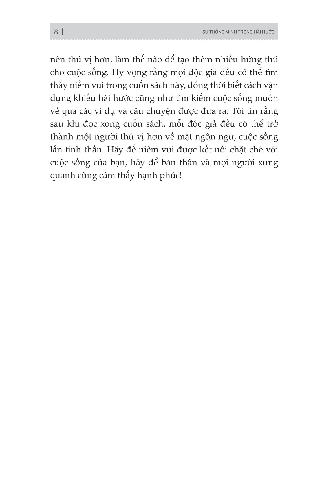 sự thông minh trong hài hước - nói tinh tế, dễ vào tim