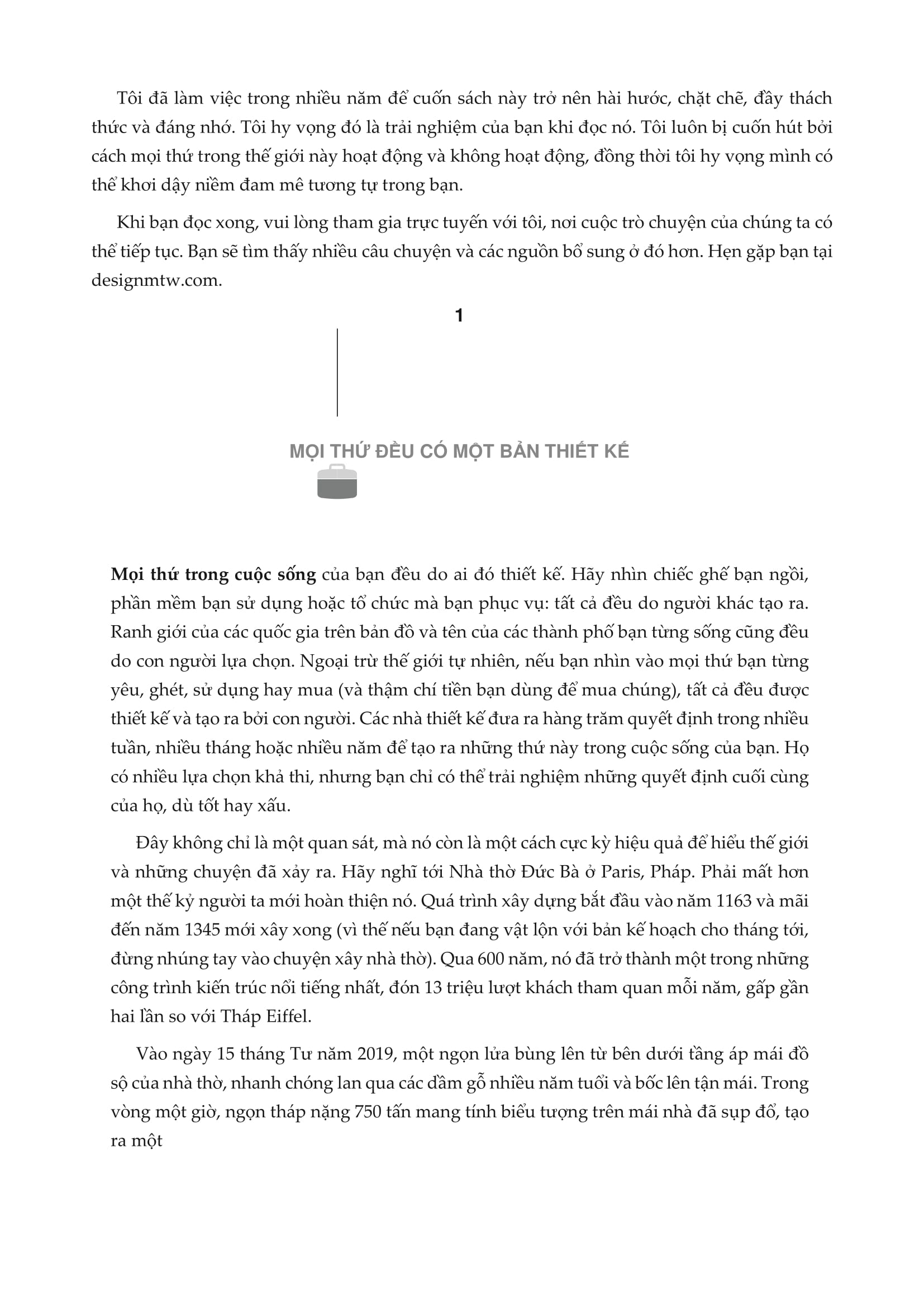 sự thống trị của thiết kế - how design makes the world