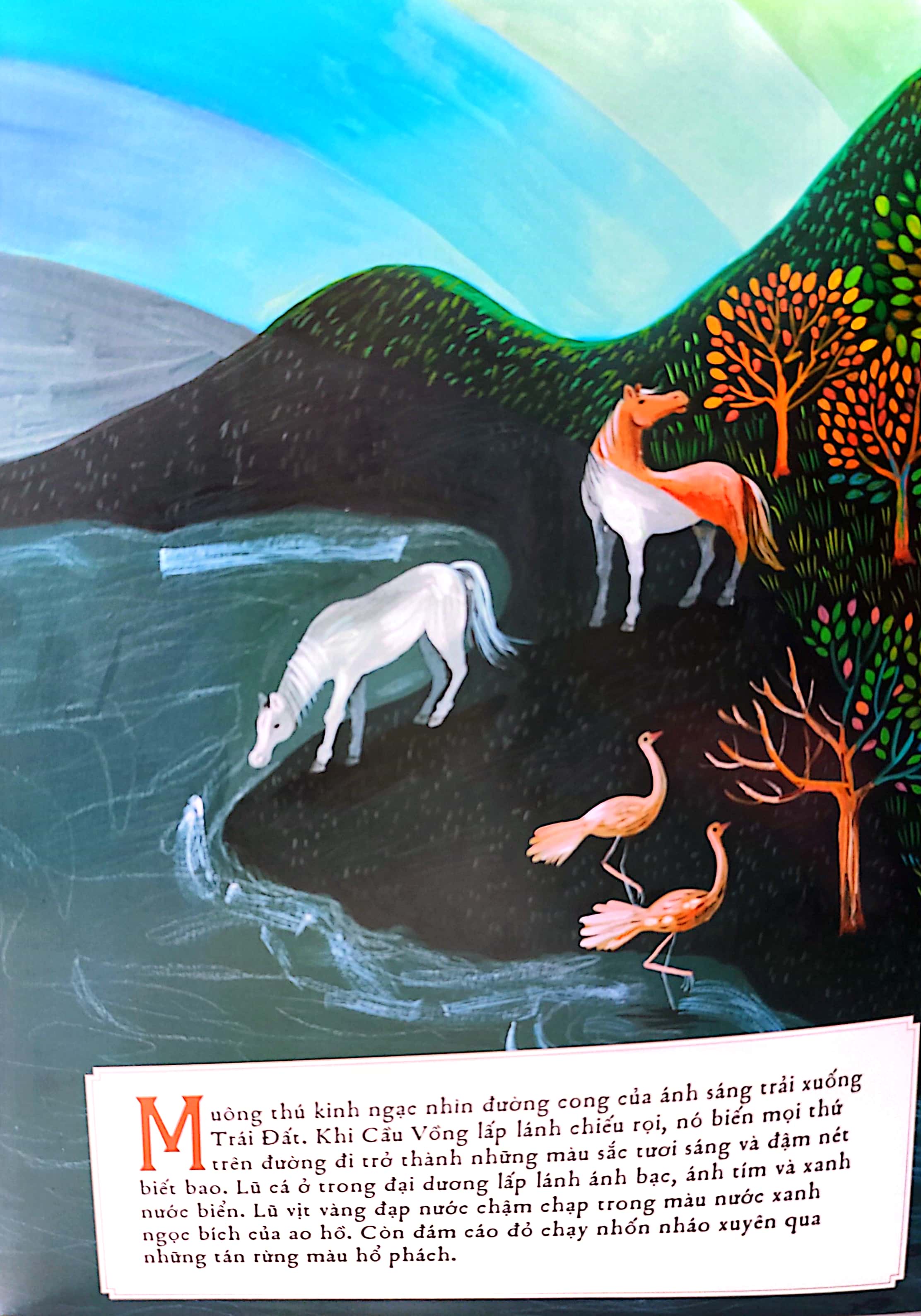 sự tích chim bảy màu