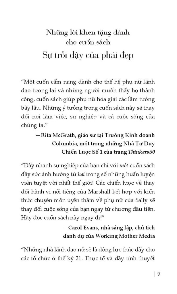 sự trỗi dậy của phái đẹp