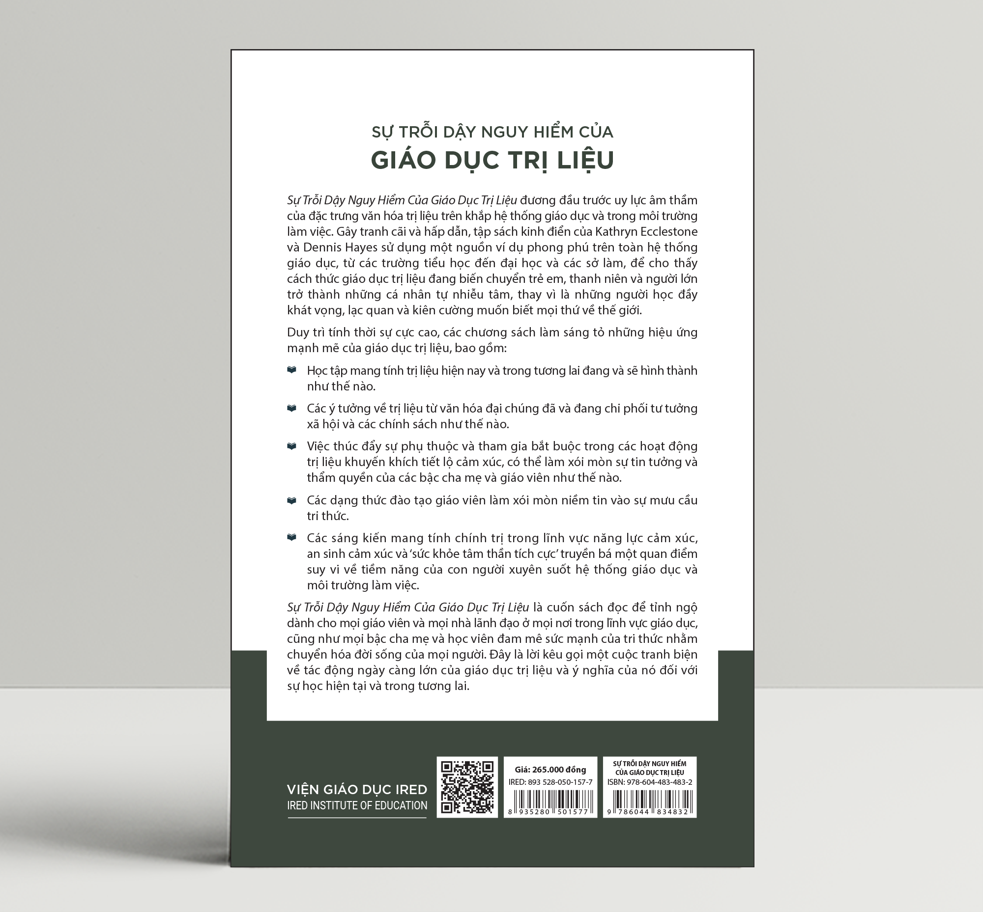 sự trỗi dậy nguy hiểm của giáo dục trị liệu