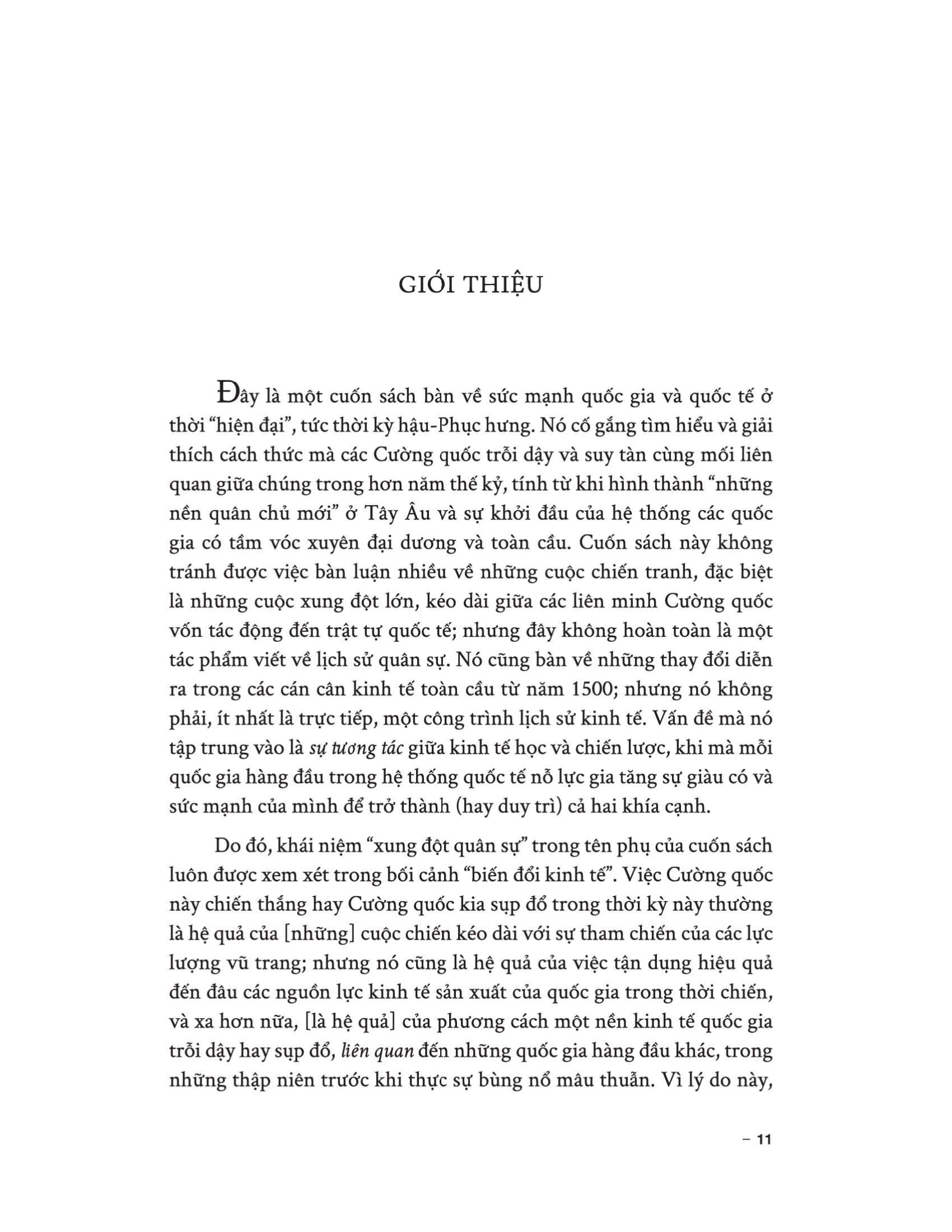 sự trỗi dậy và suy tàn của các cường quốc (tái bản 2022)