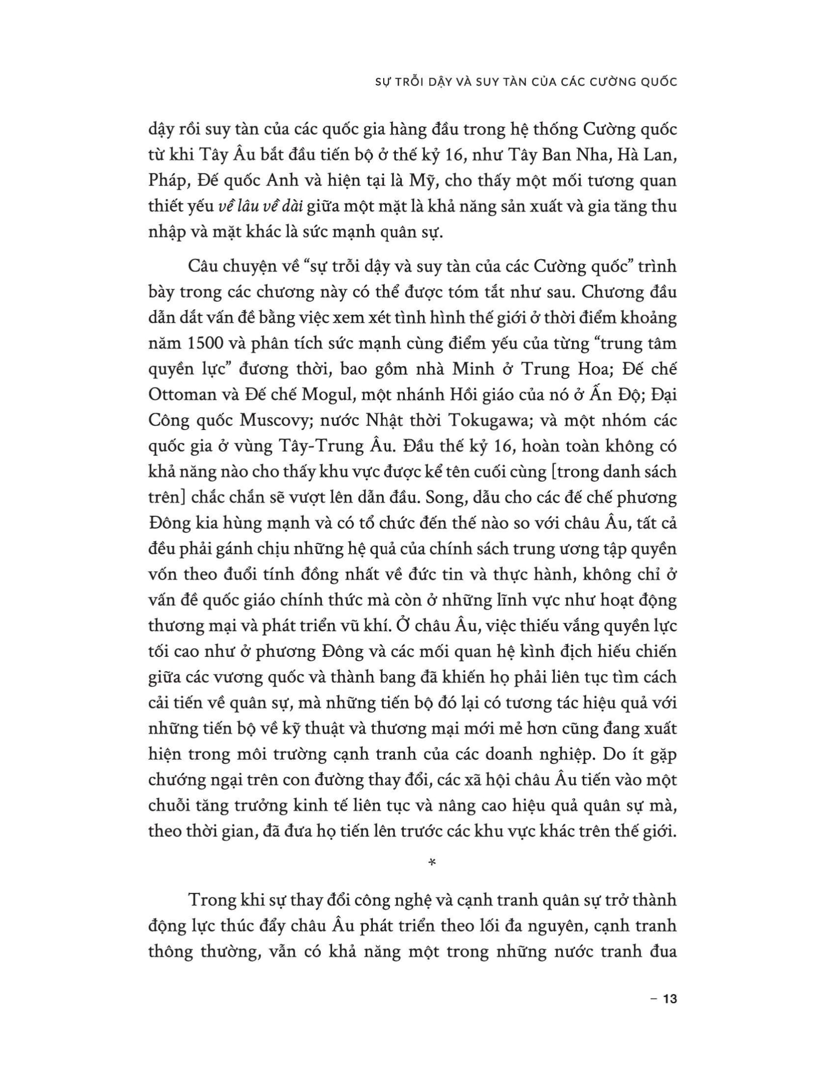 sự trỗi dậy và suy tàn của các cường quốc (tái bản 2022)