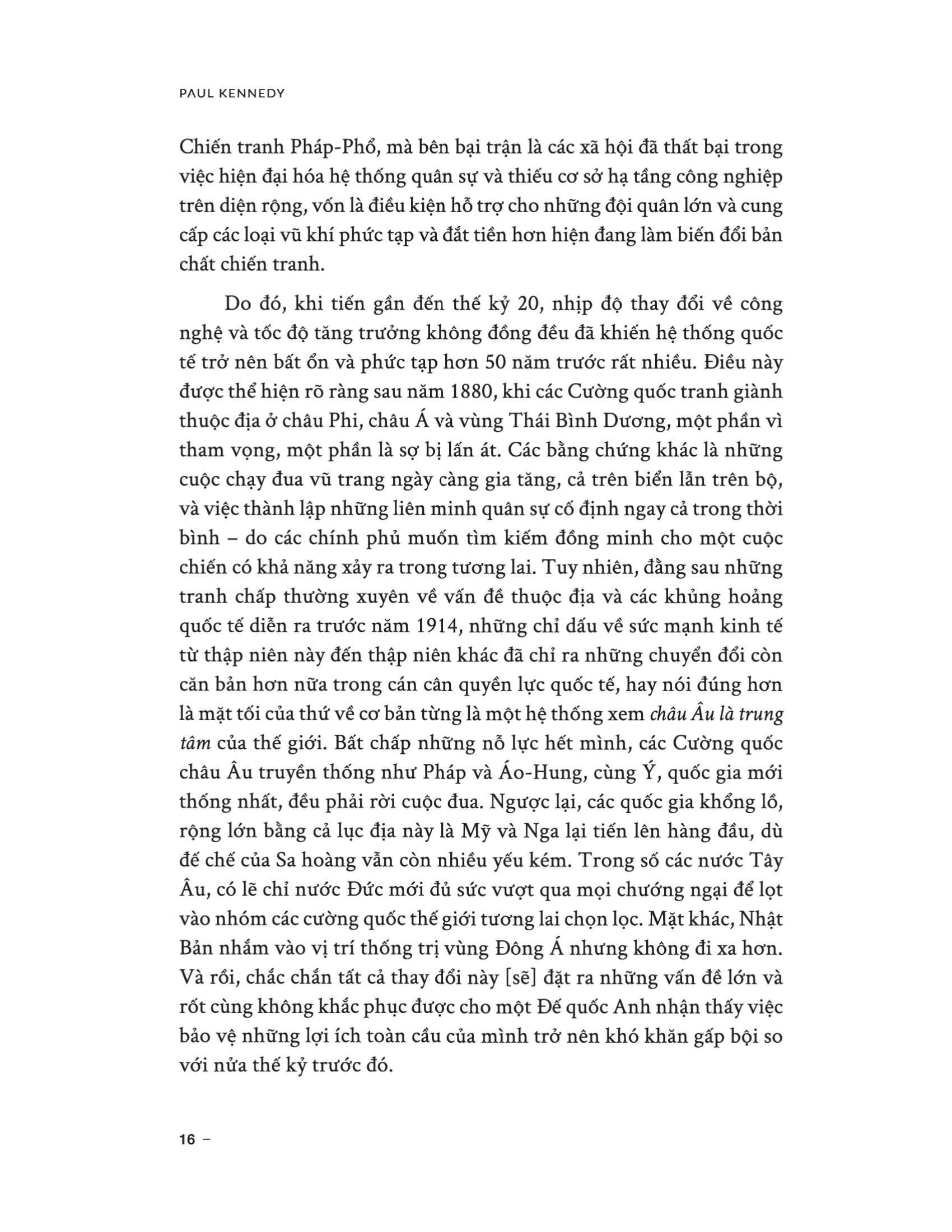 sự trỗi dậy và suy tàn của các cường quốc (tái bản 2022)