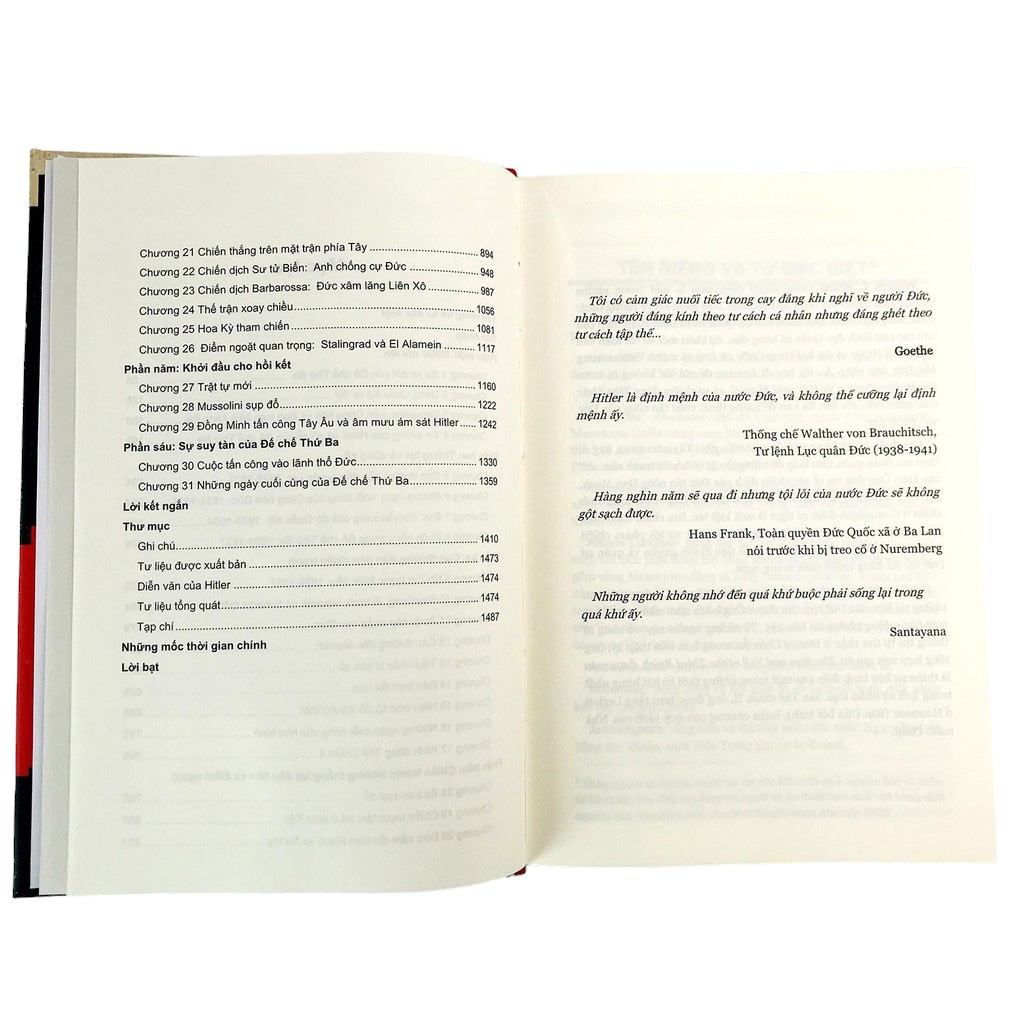 sự trỗi dậy và suy tàn của đế chế thứ 3 - lịch sử đức quốc xã - bìa cứng