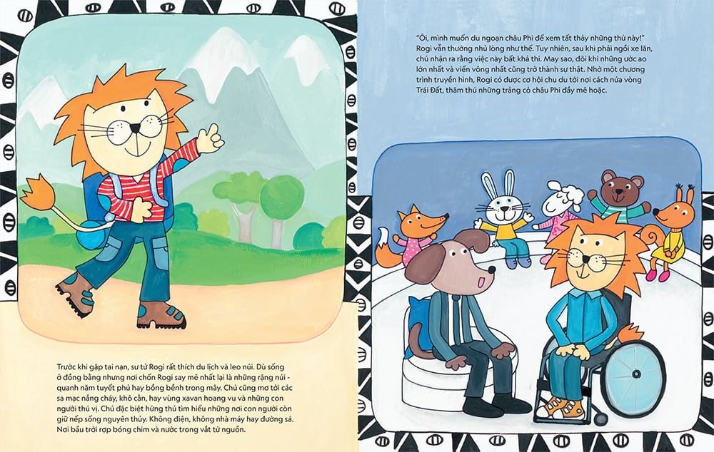 sư tử rogi du ngoạn châu phi