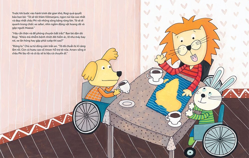 sư tử rogi du ngoạn châu phi