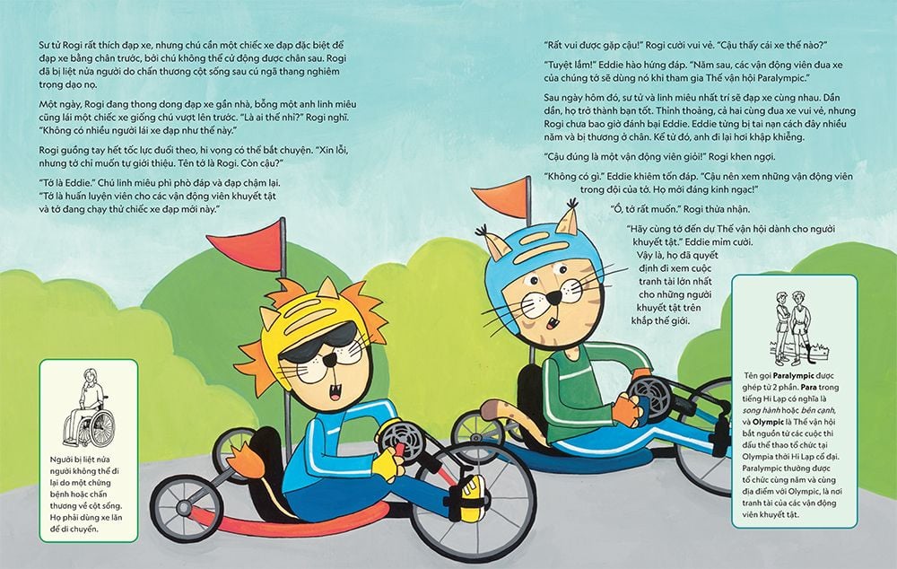 sư tử rogi ở paralympic