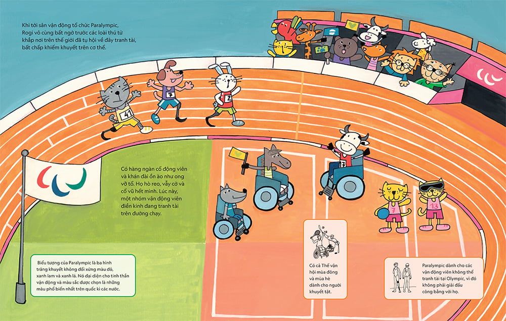 sư tử rogi ở paralympic