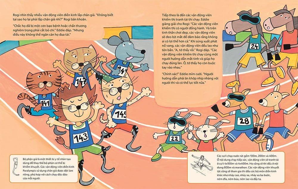 sư tử rogi ở paralympic
