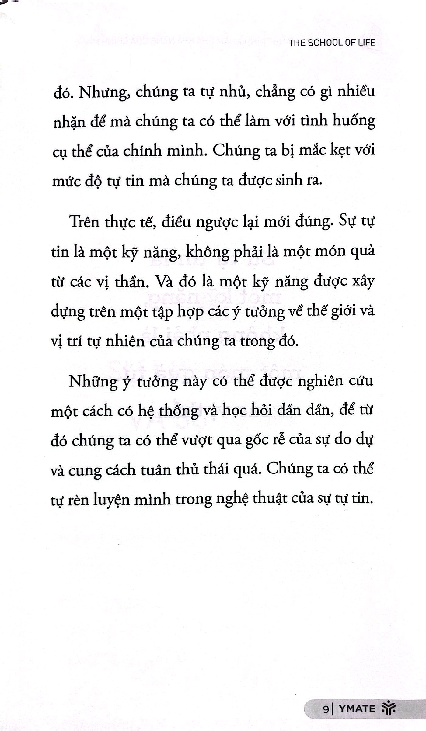 sự tự tin - hành trình khám phá khả năng của chính mình