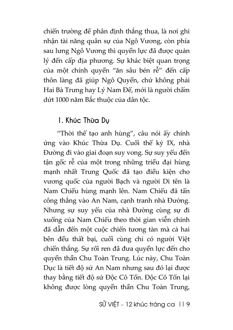 sử việt - 12 khúc tráng ca (tái bản 2022)