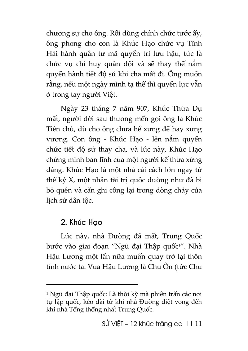 sử việt - 12 khúc tráng ca (tái bản 2022)