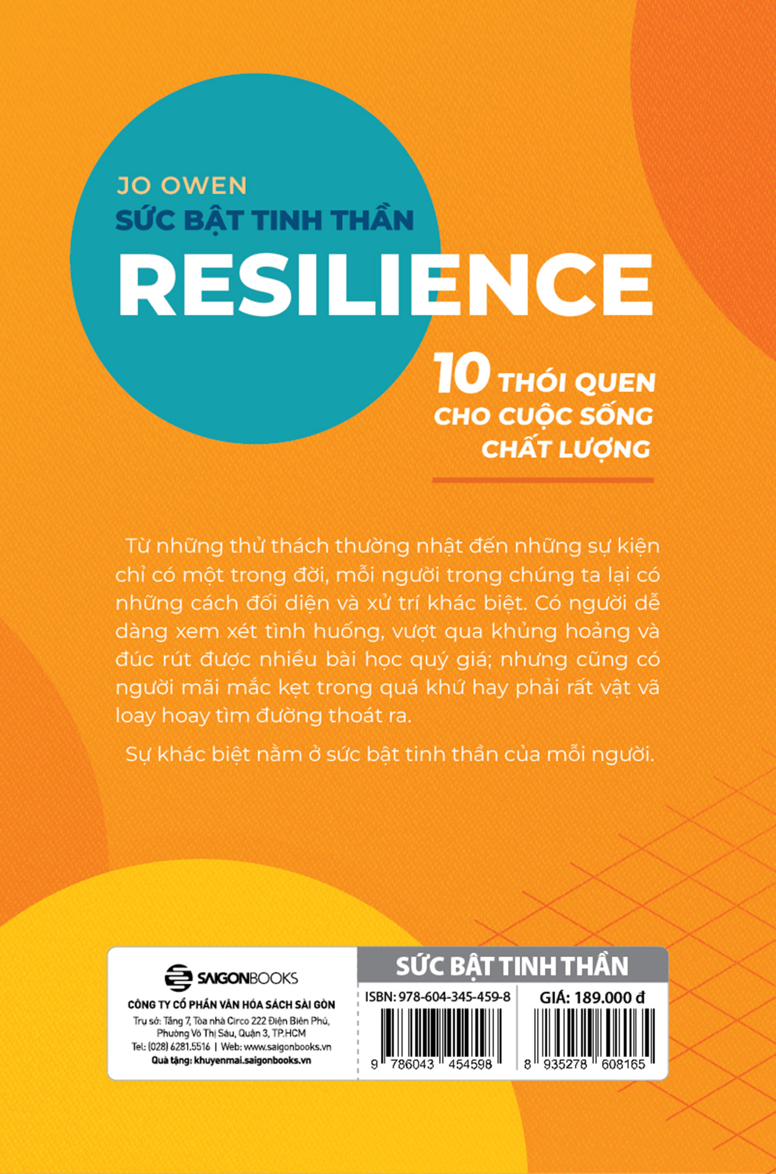 sức bật tinh thần - 10 thói quen cho cuộc sống chất lượng