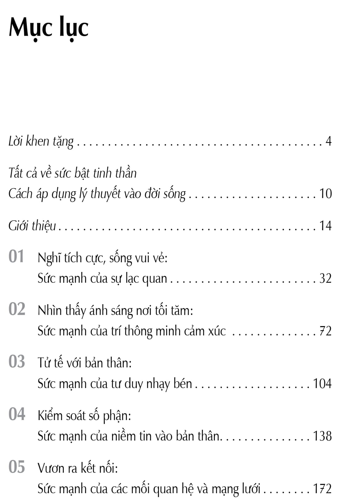 sức bật tinh thần - 10 thói quen cho cuộc sống chất lượng