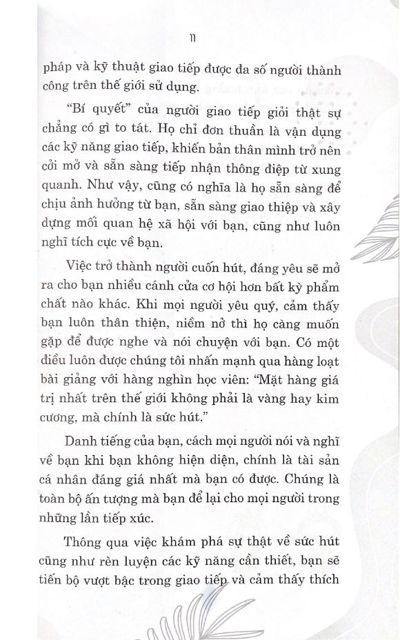 sức hút thu phục nhân tâm