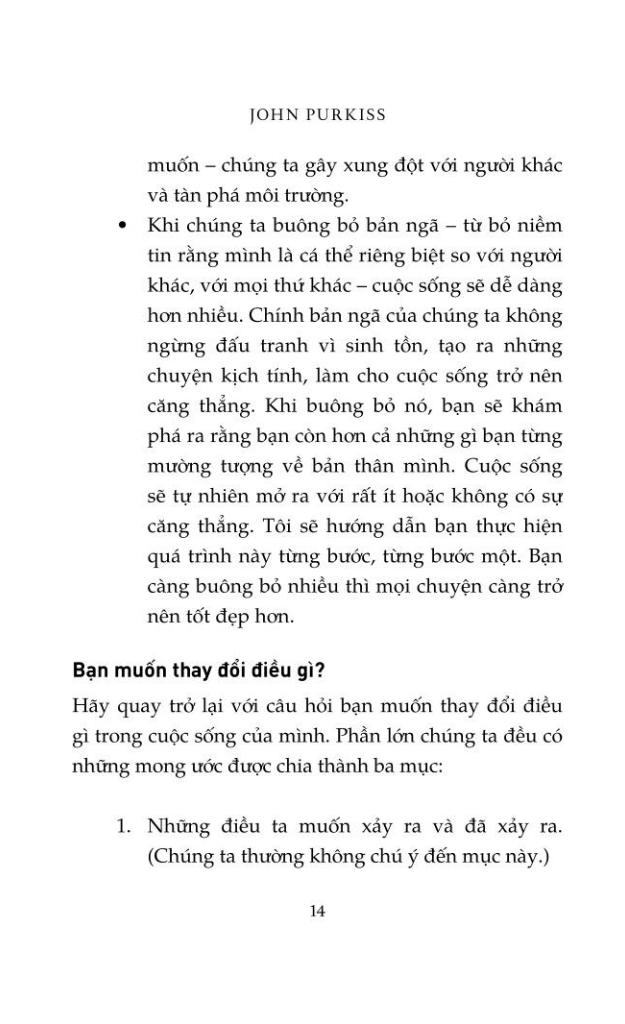 sức mạnh của buông bỏ - học cách buông bỏ để tự do