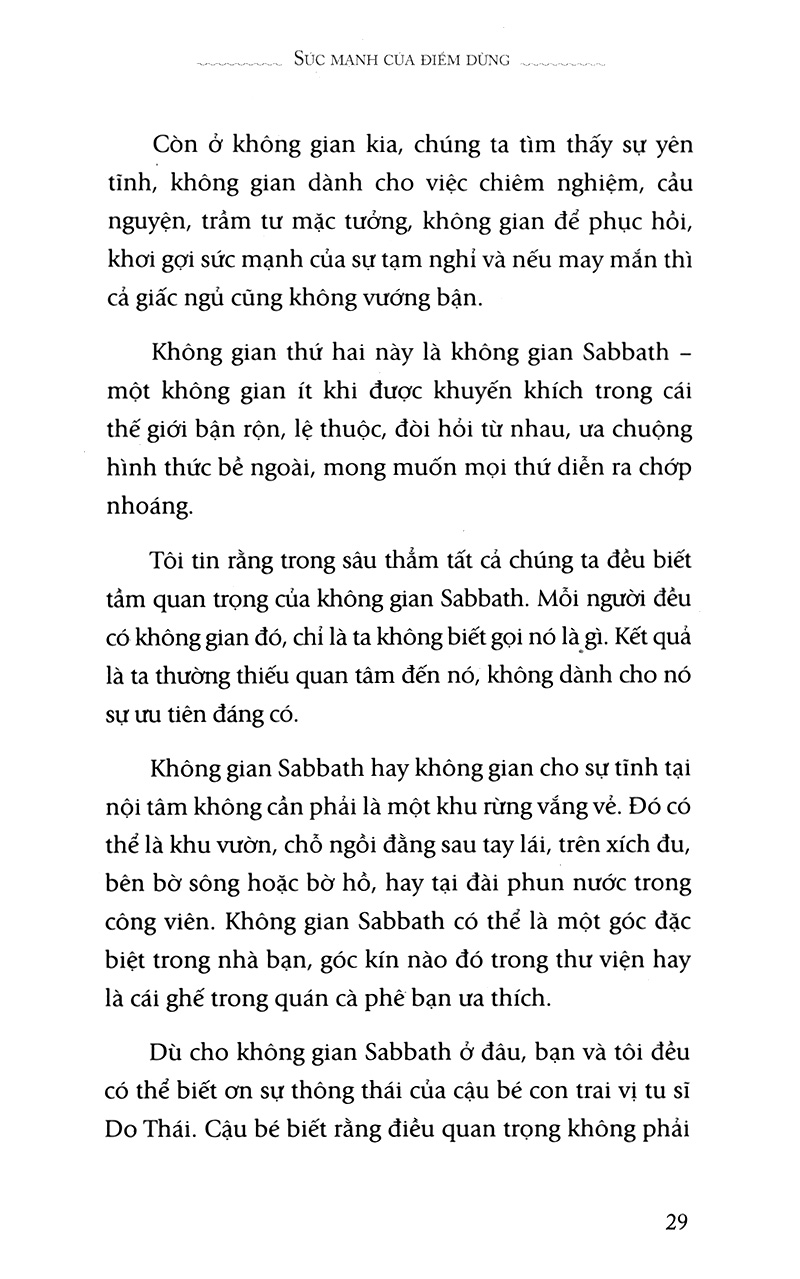 sức mạnh của điểm dừng (tái bản 2018)