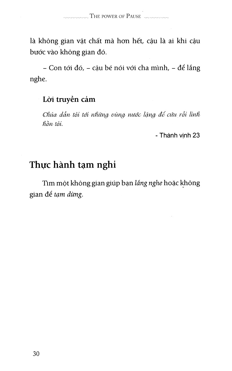 sức mạnh của điểm dừng (tái bản 2018)