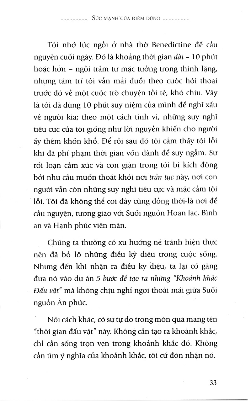 sức mạnh của điểm dừng (tái bản 2018)