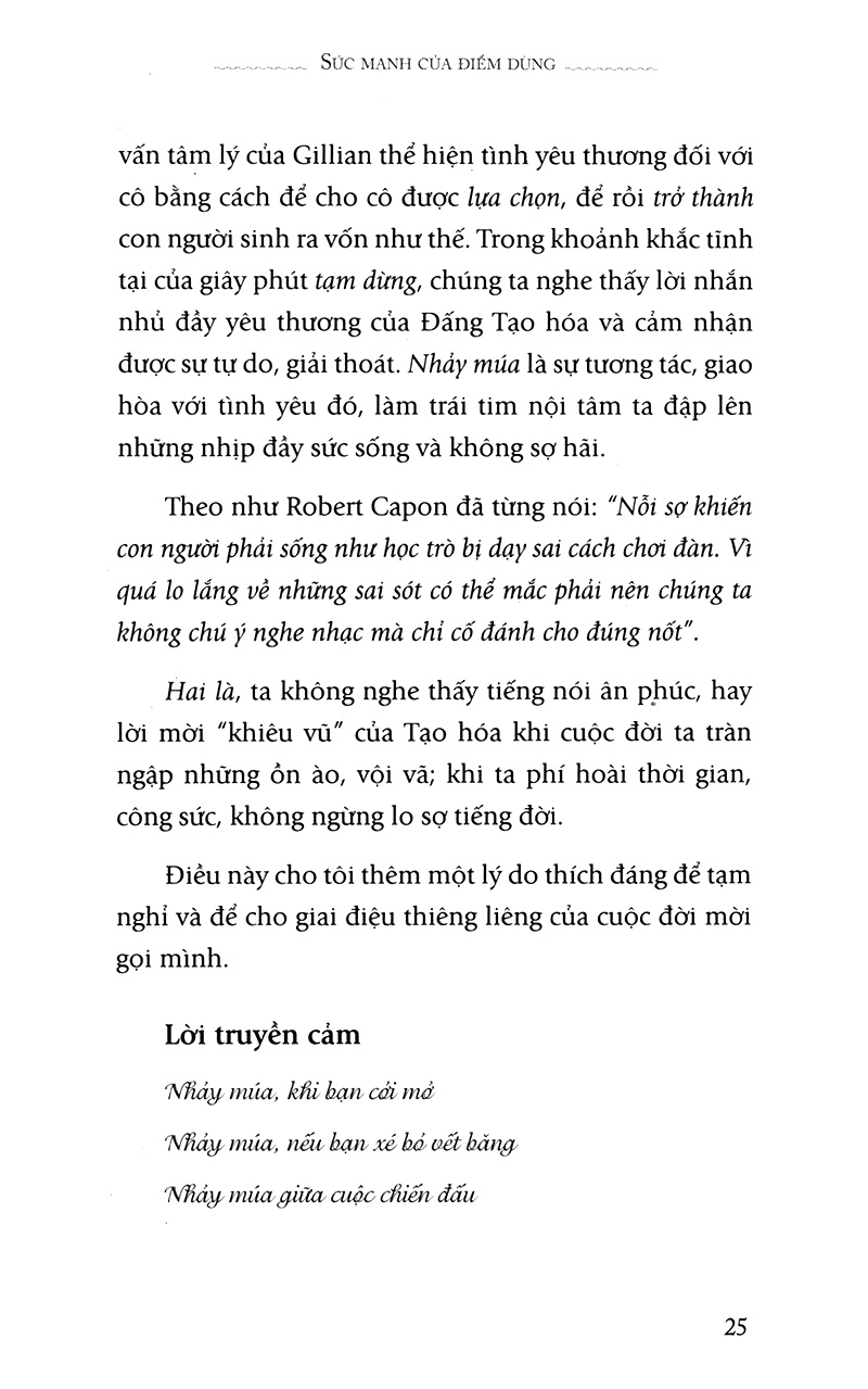 sức mạnh của điểm dừng (tái bản 2018)