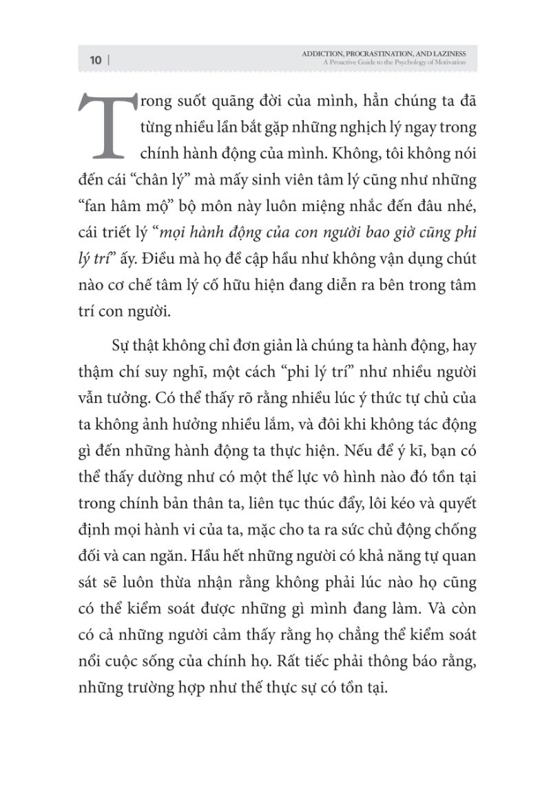 sức mạnh của động lực - nghệ thuật vượt lên những cám dỗ của cuộc sống