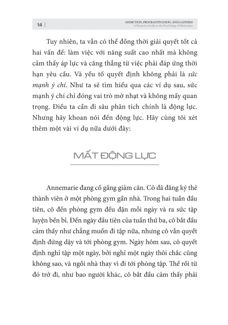 sức mạnh của động lực - nghệ thuật vượt lên những cám dỗ của cuộc sống
