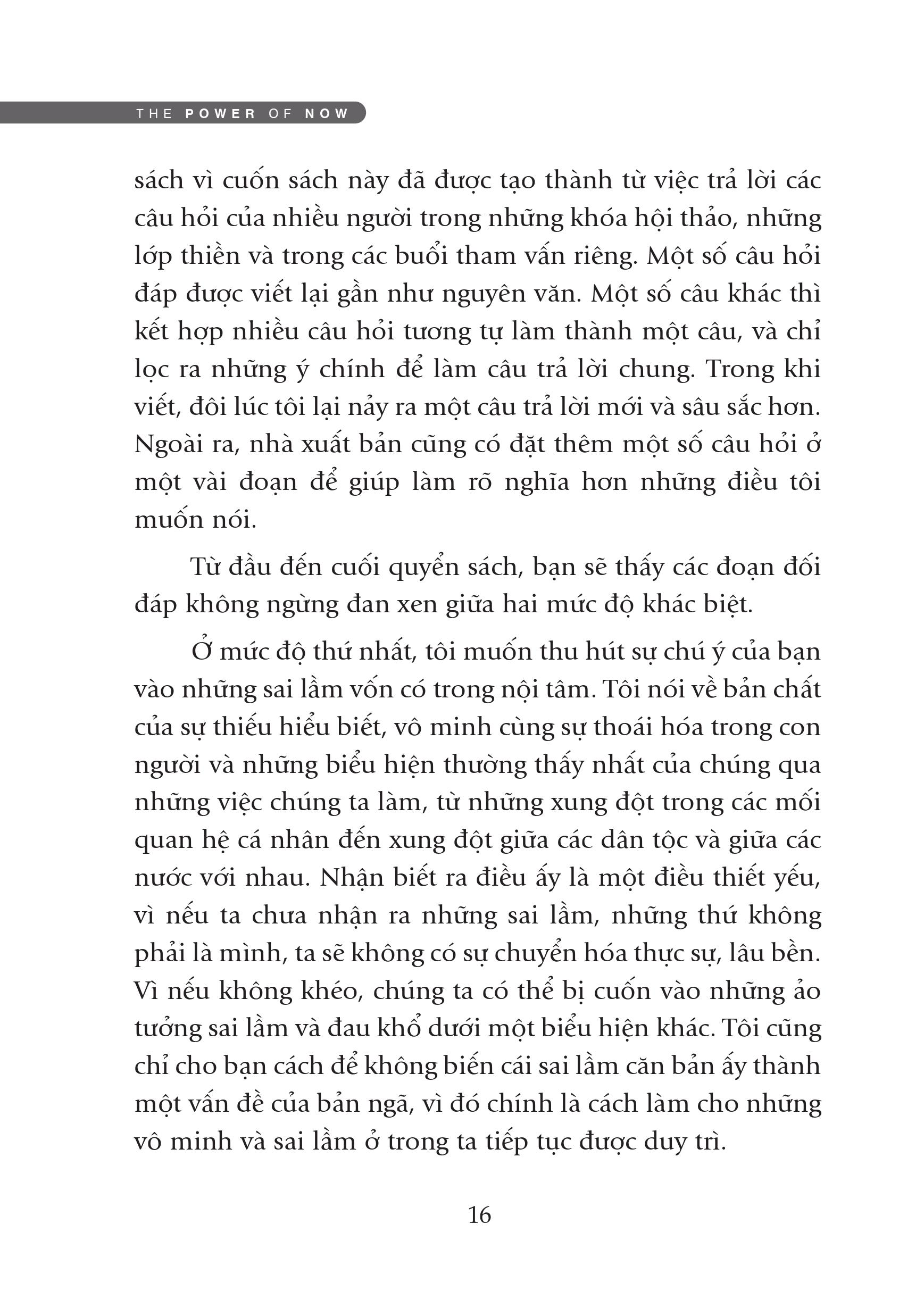 sức mạnh của hiện tại (tái bản 2021)