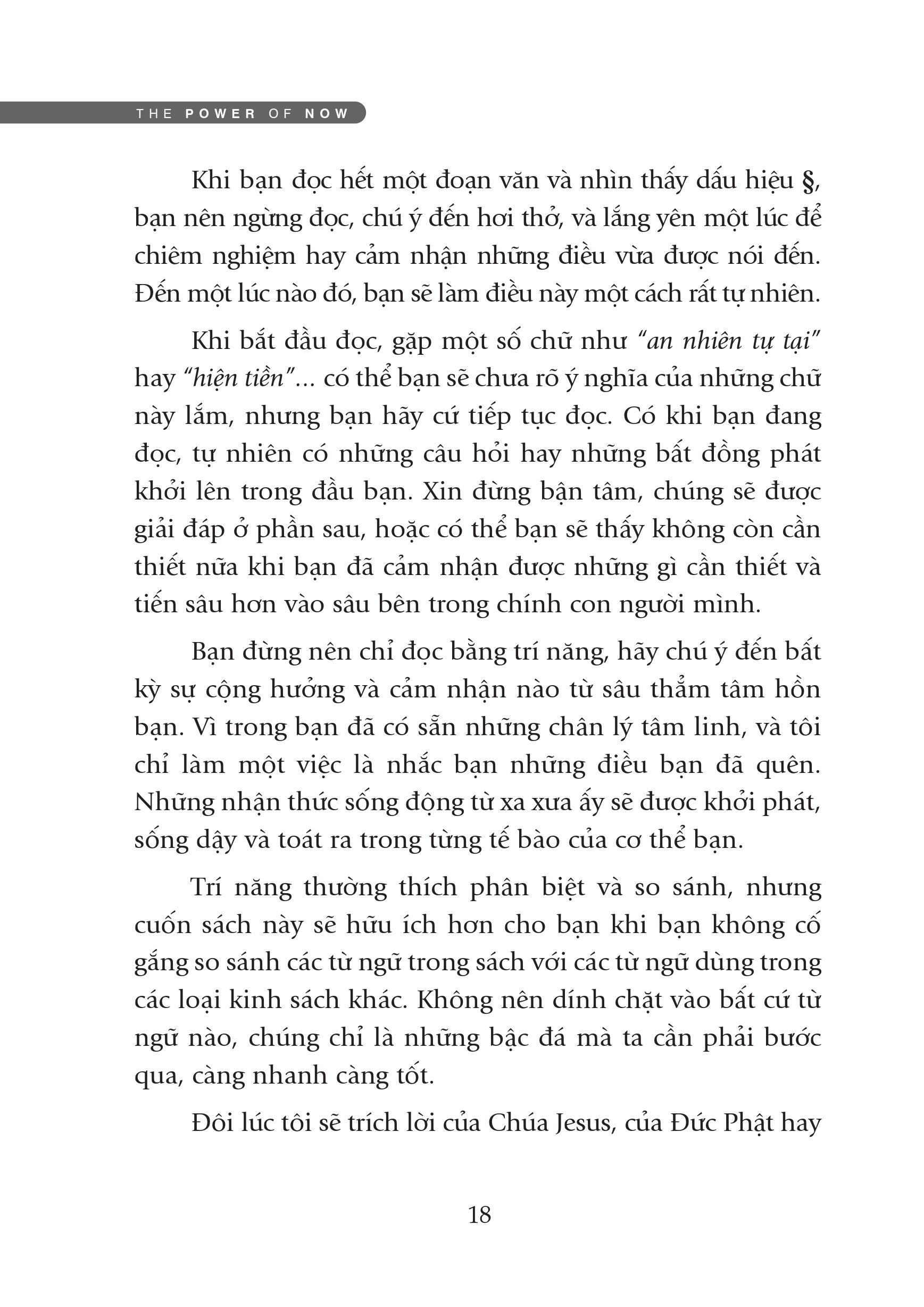 sức mạnh của hiện tại (tái bản 2021)