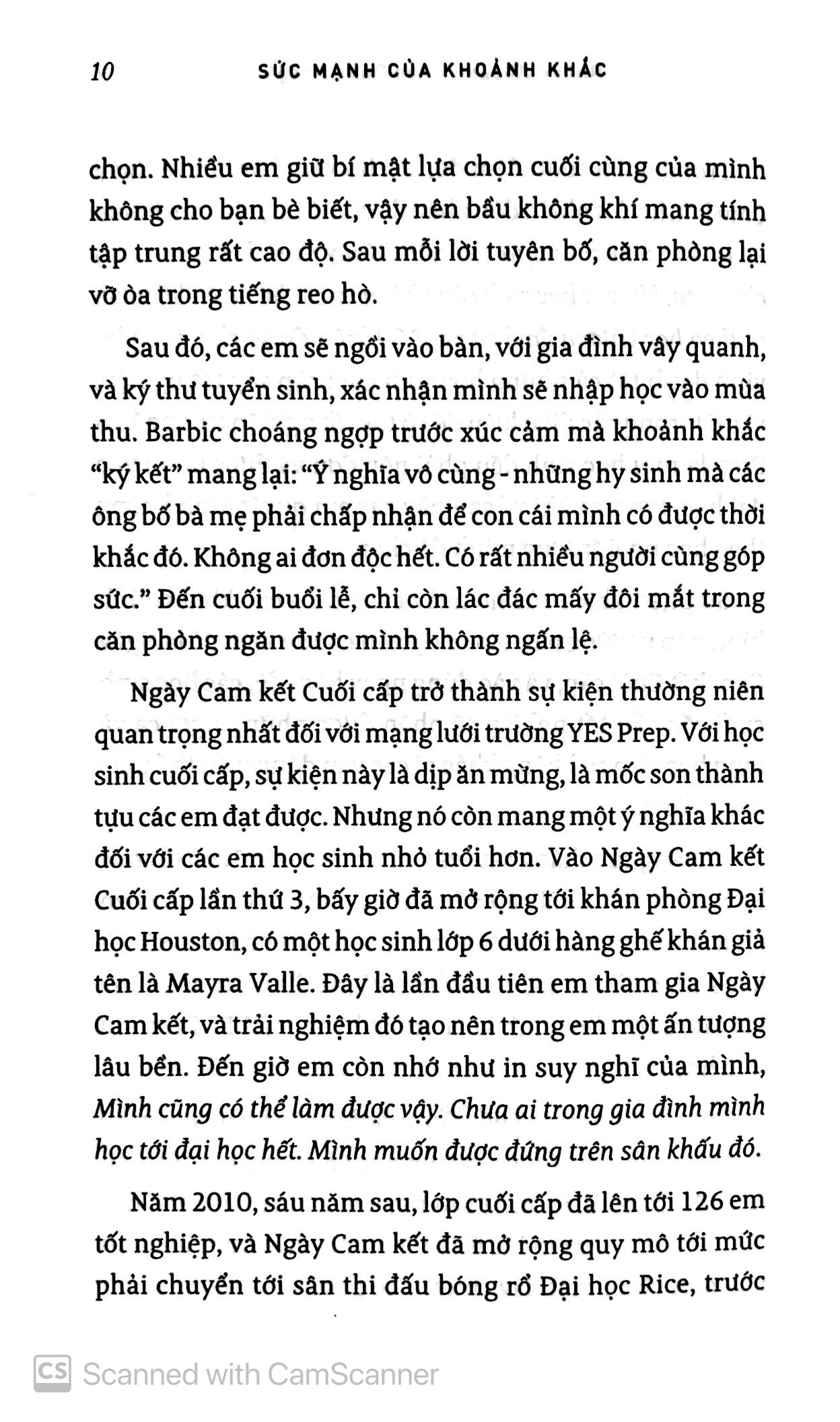 sức mạnh của khoảnh khắc